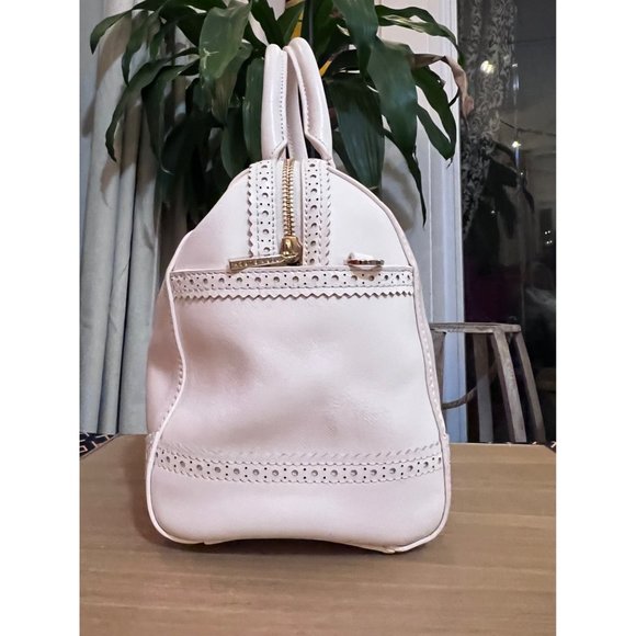 ♦️AUTHENTIC TORY BURCH WHITE RIBBON ROBINSON TOTE/SHOULDER BAG - Picture 8 of 15